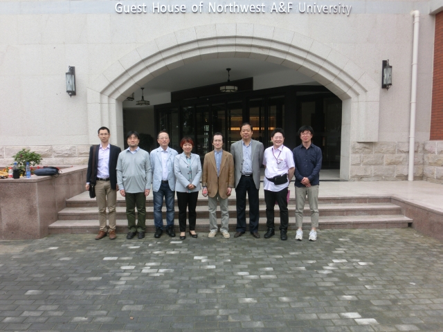 西北農林科技大学訪問2014その3